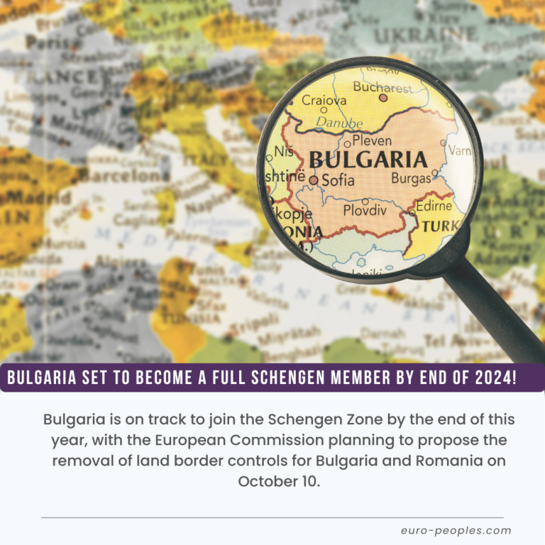 Bulgaria Schengen Zone 2024